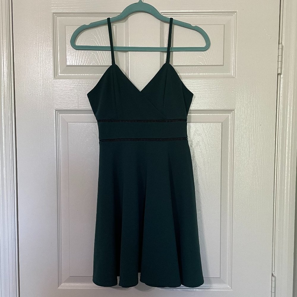 Dark Green Dress